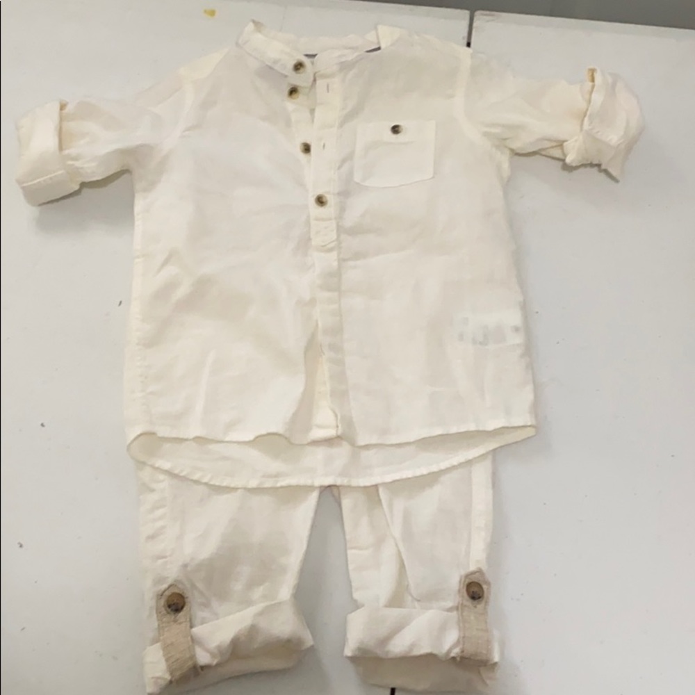 Linen khakis set Brand New 1 1/2-2 years H&M